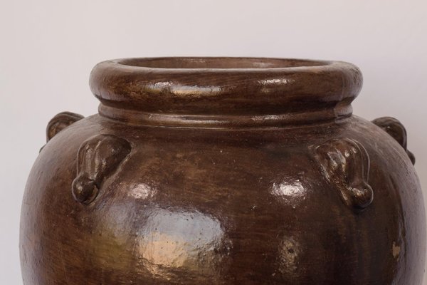 Large Stoneware Pot-AOI-1350939