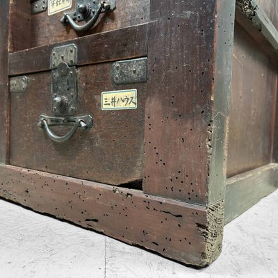 Large Store Archive Cabinet, Japan, 1890s-DWL-1787511