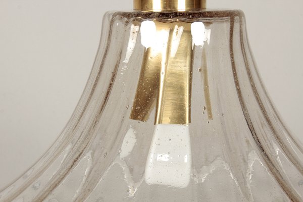 Large Structural Glass Pendant Lamp from Limburg, 1970s-DUM-1732251