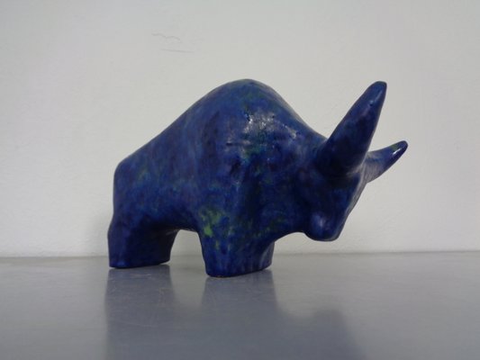 Large Studio Ceramic Bull from Otto Keramik, 1960s-RDW-1431198