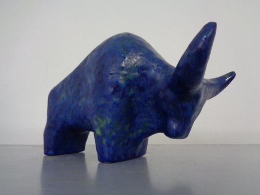 Large Studio Ceramic Bull from Otto Keramik, 1960s-RDW-1431198