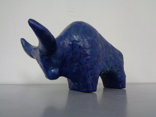 Large Studio Ceramic Bull from Otto Keramik, 1960s-RDW-1431198