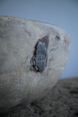 Large Swedish Burl Birch Bowl, 1800s-DAL-1799528