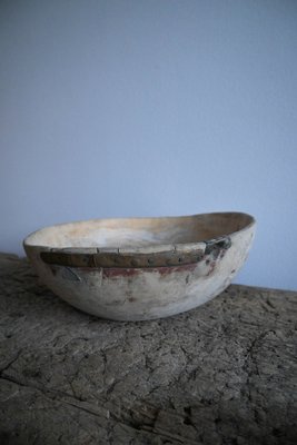 Large Swedish Burl Birch Bowl, 1800s-DAL-1799528