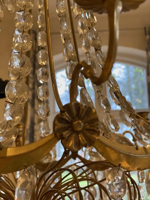 Large Swedish Chandelier, 1860-VAP-1124552