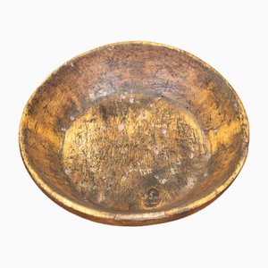 Large Swedish Folklore Wooden Bowl-UDU-1807772