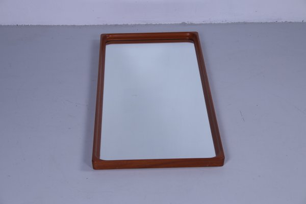 Large Swedish Teak Wall Mirror from Markaryd-EZZ-809894