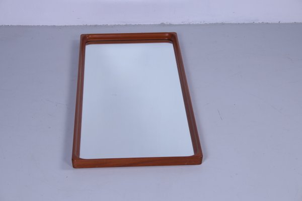 Large Swedish Teak Wall Mirror from Markaryd-EZZ-809894