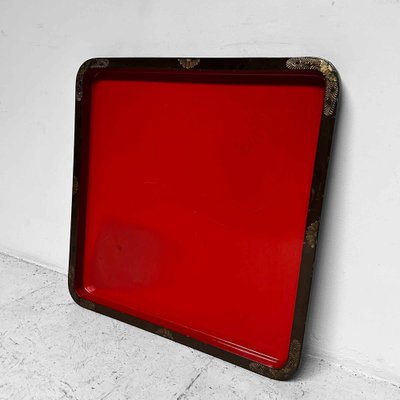 Large Taishō Era Urushi Lacquer Tray, Japan, 1920s-DWL-1816211