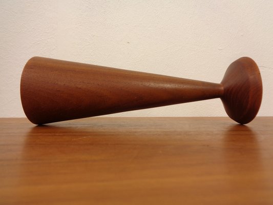 Large Teak Candleholder from Anri Form, Italy, 1960s-RDW-1822654