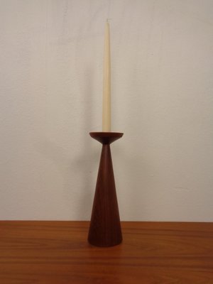 Large Teak Candleholder from Anri Form, Italy, 1960s-RDW-1822654