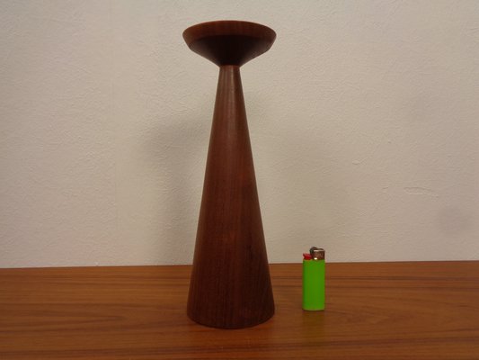 Large Teak Candleholder from Anri Form, Italy, 1960s-RDW-1822654