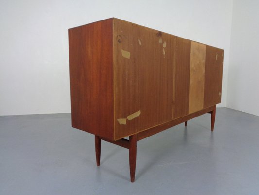 Large Teak Sideboard by Henry Rosengren Hansen for Brande Møbelindustri, 1950s-RDW-1723341