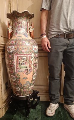 Large Tibor Family Rose Vase, 1930s-ZVO-1435982