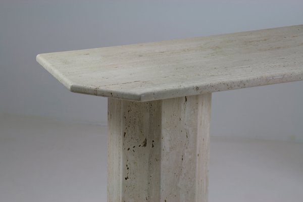 Large Travertine Console, Italy, 1970s-OTV-1727699