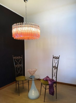 Large Triedri Chandelier in Murano Glass-FHZ-1269802