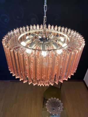 Large Triedri Chandelier in Murano Glass-FHZ-1269802