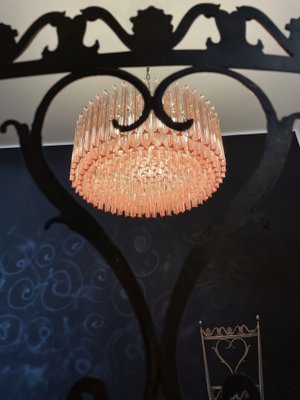 Large Triedri Chandelier in Murano Glass-FHZ-1269802