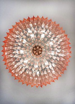 Large Triedri Chandelier in Murano Glass-FHZ-1269802