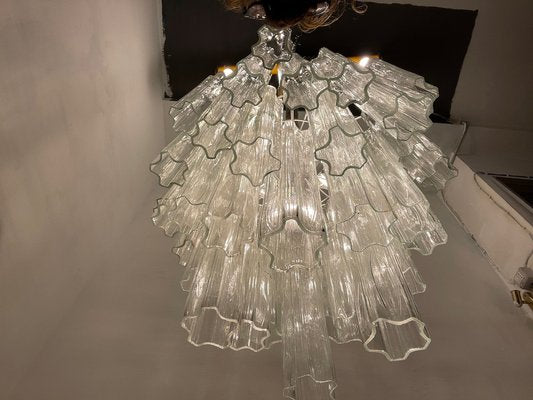 Large Tronchi Murano Glass Chandelier, 1980s-JJC-1796054