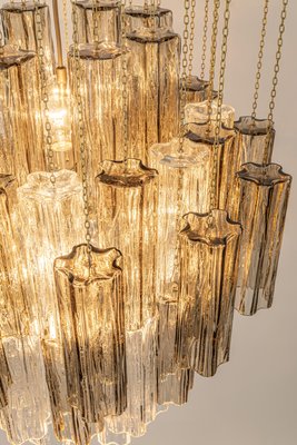 Large Tronchi Murano Glass Chandelier by Venini for Kalmar, Austria, 1960s-UGR-1301193