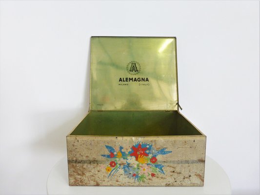 Large Trunk from Alemagna Milano, 1950s-KNM-950024