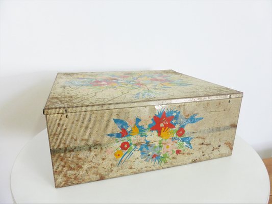 Large Trunk from Alemagna Milano, 1950s-KNM-950024