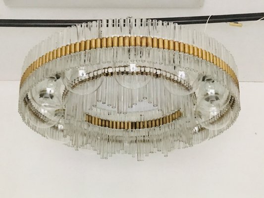 Large Tube Chandelier, 1960s-JXK-1448679