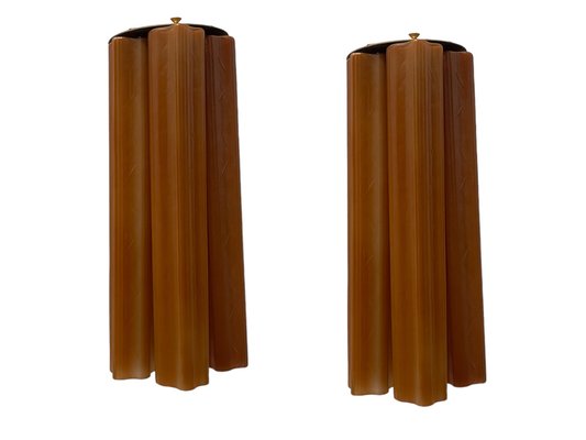 Large Tube Sconces, 1980s, Set of 2-JJC-1752332