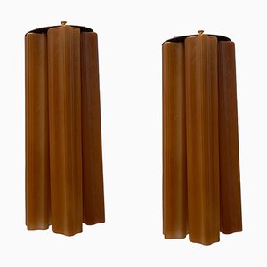 Large Tube Sconces, 1980s, Set of 2-JJC-1752332