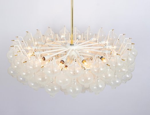 Large Tulipan Glass Chandelier from Kalmar, 1960s-UGR-1736575