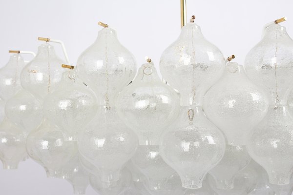 Large Tulipan Glass Chandelier from Kalmar, 1960s-UGR-1736575