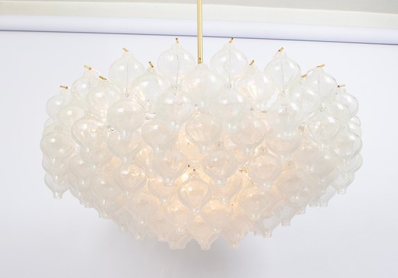 Large Tulipan Glass Chandelier from Kalmar, 1960s-UGR-1736575