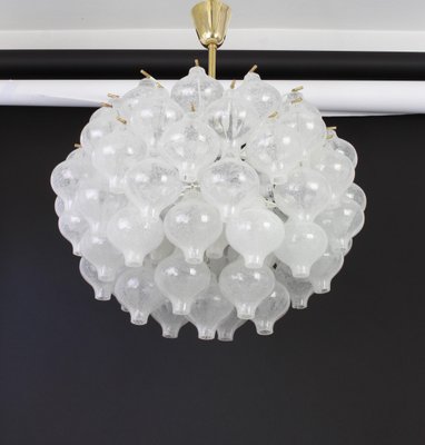 Large Tulipan Glass Chandelier from Kalmar, Austria, 1960s-UGR-1110875