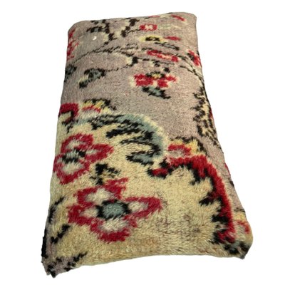 Large Turkish Handmade Decorative Rug Cushion Cover-AIV-1274310