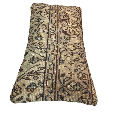 Large Turkish Handmade Decorative Rug Cushion Cover-AIV-1282973