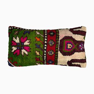 Large Turkish Handmade Decorative Rug Cushion Cover-AIV-1282978