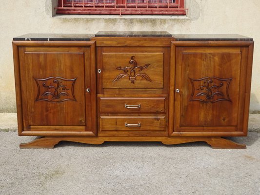 Large Two-Body Dresser in Walnut, 1950s-ABK-2035459