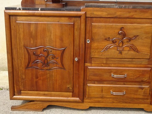 Large Two-Body Dresser in Walnut, 1950s-ABK-2035459