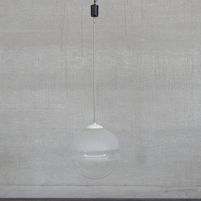 Large Two Tone Glass Pendant Light-JRP-1077076