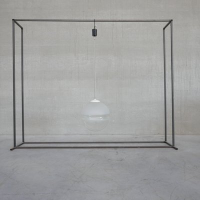 Large Two Tone Glass Pendant Light-JRP-1077076