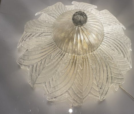 Large Venetian Murano Glass Flush Mount, 1960s-JJC-1384449