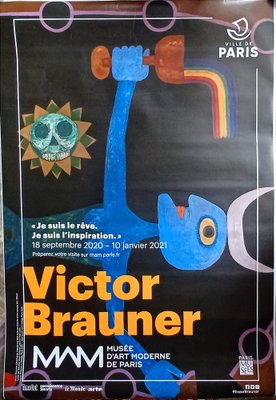 Large Victor Brauner Poster, 2020-NRC-1405316