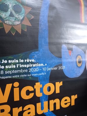 Large Victor Brauner Poster, 2020-NRC-1405316