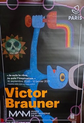 Large Victor Brauner Poster, 2020-NRC-1405316