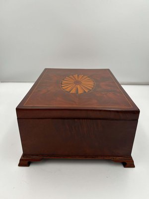 Large Victorian Box in Mahogany & Oak, England, 1840s-NNB-1399365