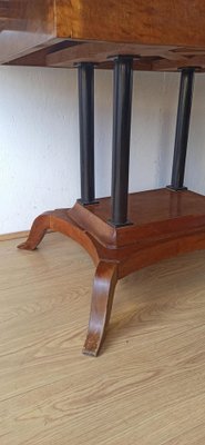 Large Victorian Style Adjustable Side Table, 1950s-ZEF-1757843