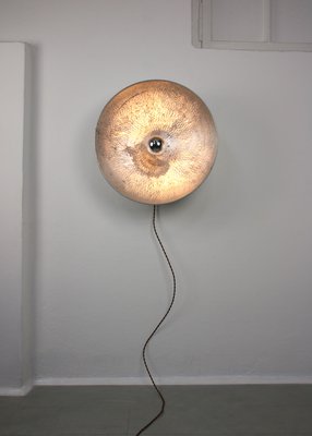 Large Vintage Aluminum Wall Lamp-HGJ-1438418