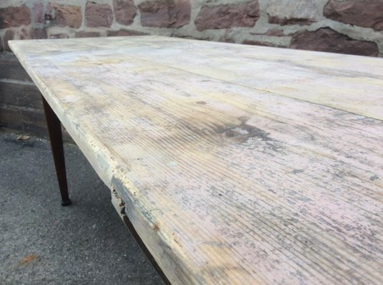 Large Vintage Bistro Table, 1920s-GQM-562614