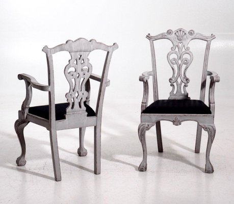 Large Vintage Chairs, Set of 8-SA-1231790